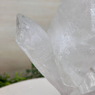 Clear Quartz Crystal Point on a Metal Stand, 4.4 lbs & 10.2" Tall #3122CQ - 026 - Brazil GemsBrazil GemsClear Quartz Crystal Point on a Metal Stand, 4.4 lbs & 10.2" Tall #3122CQ - 026Crystal Points3122CQ - 026