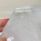 Clear Quartz Crystal Point on a Metal Stand, 9.3 lbs & 15.9" Tall #3122CQ - 020 - Brazil GemsBrazil GemsClear Quartz Crystal Point on a Metal Stand, 9.3 lbs & 15.9" Tall #3122CQ - 020Crystal Points3122CQ - 020