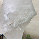 Clear Quartz Crystal Point on a Metal Stand, 9.3 lbs & 15.9" Tall #3122CQ - 020 - Brazil GemsBrazil GemsClear Quartz Crystal Point on a Metal Stand, 9.3 lbs & 15.9" Tall #3122CQ - 020Crystal Points3122CQ - 020