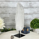 Clear Quartz Crystal Point on Fixed Base, 5.0 lbs & 11.9" Tall #3122CQ - 010 - Brazil GemsBrazil GemsClear Quartz Crystal Point on Fixed Base, 5.0 lbs & 11.9" Tall #3122CQ - 010Crystal Points3122CQ - 010
