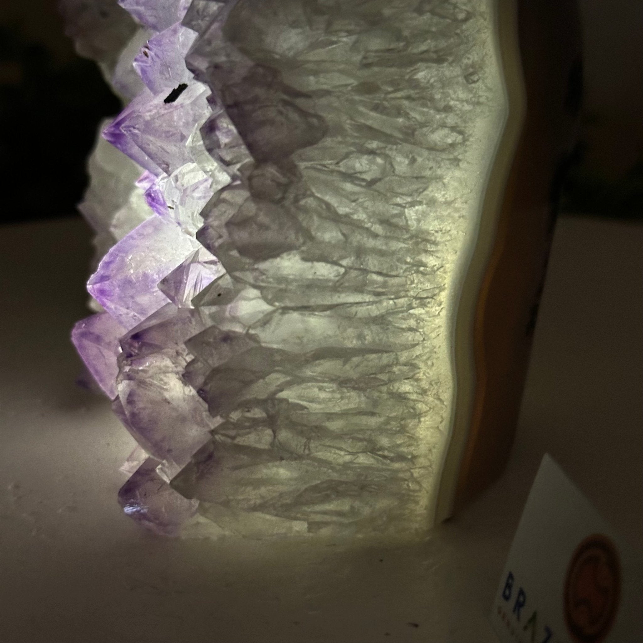 Drusy Amethyst Night Light 2.9 lbs & 5.5" Tall #5800AM - 006 - Brazil GemsBrazil GemsDrusy Amethyst Night Light 2.9 lbs & 5.5" Tall #5800AM - 006Night Lights5800AM - 006