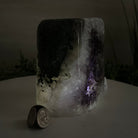 Drusy Amethyst Night Light 4.8 lbs & 5.4" Tall #5800AM - 020 - Brazil GemsBrazil GemsDrusy Amethyst Night Light 4.8 lbs & 5.4" Tall #5800AM - 020Night Lights5800AM - 020