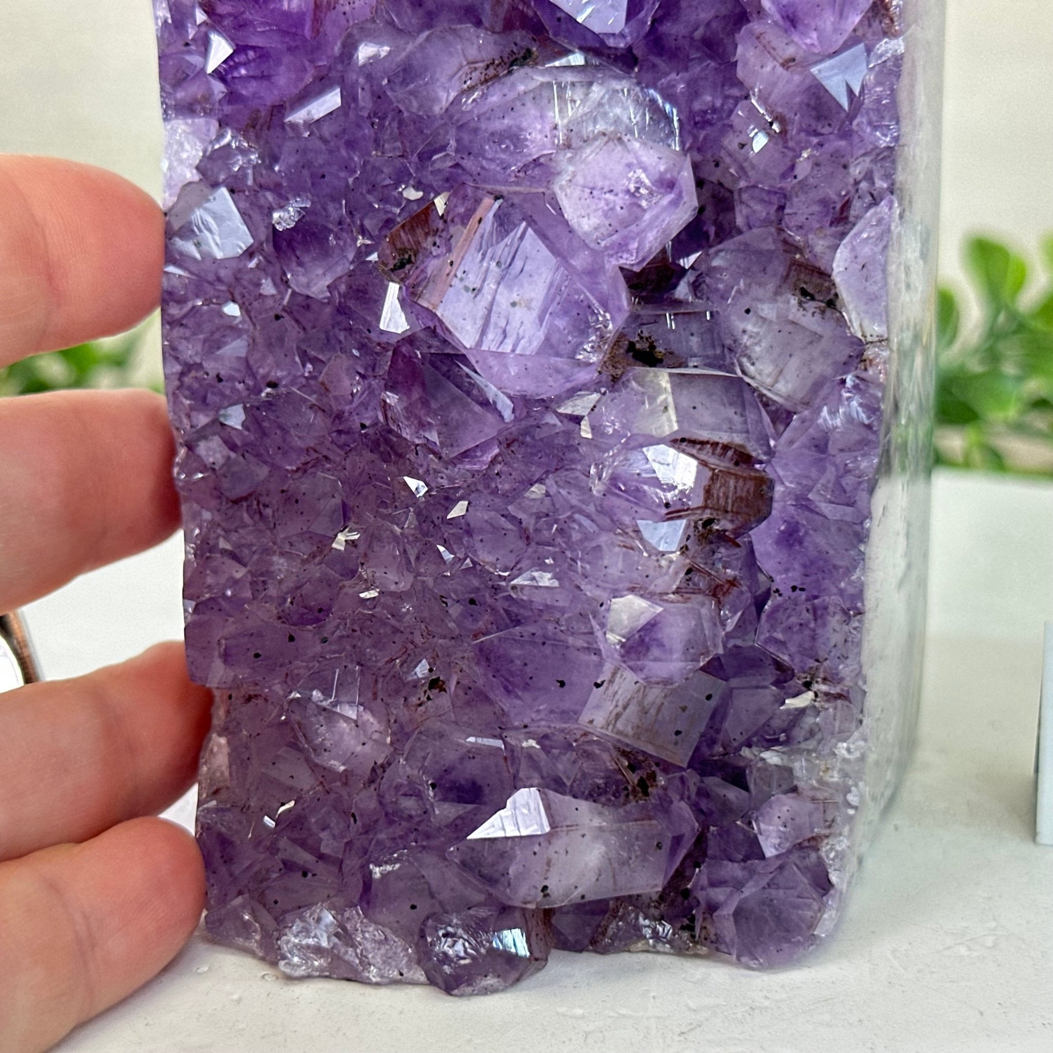 Drusy Amethyst Night Light 5.3 lbs & 7.1" Tall #5800AM - 027 - Brazil GemsBrazil GemsDrusy Amethyst Night Light 5.3 lbs & 7.1" Tall #5800AM - 027Night Lights5800AM - 027