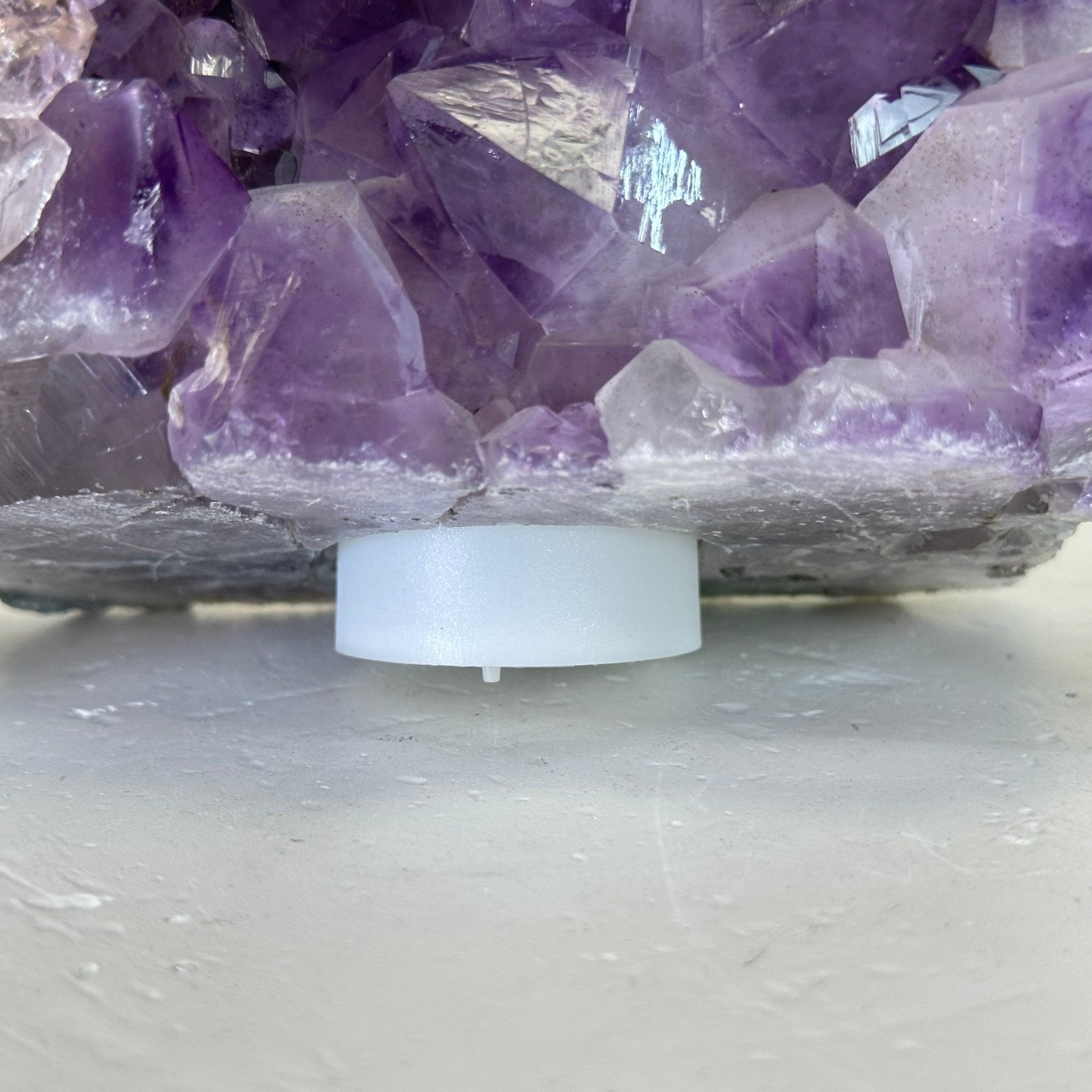 Drusy Amethyst Night Light 8.8 lbs & 7.2" Tall #5800AM - 042 - Brazil GemsBrazil GemsDrusy Amethyst Night Light 8.8 lbs & 7.2" Tall #5800AM - 042Night Lights5800AM - 042