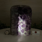 Drusy Amethyst Night Light 8.8 lbs & 7.2" Tall #5800AM - 042 - Brazil GemsBrazil GemsDrusy Amethyst Night Light 8.8 lbs & 7.2" Tall #5800AM - 042Night Lights5800AM - 042