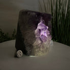 Drusy Amethyst Night Light 9.2 lbs & 6.1" Tall #5800AM - 044 - Brazil GemsBrazil GemsDrusy Amethyst Night Light 9.2 lbs & 6.1" Tall #5800AM - 044Night Lights5800AM - 044