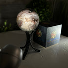 Druzy Amethyst Sphere on a Metal Stand, 0.5 lbs & 4.7 Tall #5630-0028 - Brazil GemsBrazil GemsDruzy Amethyst Sphere on a Metal Stand, 0.5 lbs & 4.7 Tall #5630-0028Spheres5630-0028