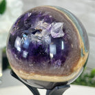 Druzy Amethyst Sphere on a Metal Stand, 1 lbs & 6.2" Tall #5630-0035 - Brazil GemsBrazil GemsDruzy Amethyst Sphere on a Metal Stand, 1 lbs & 6.2" Tall #5630-0035Spheres5630-0035