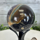 Druzy Amethyst Sphere on a Metal Stand, 1 lbs & 6.2" Tall #5630-0035 - Brazil GemsBrazil GemsDruzy Amethyst Sphere on a Metal Stand, 1 lbs & 6.2" Tall #5630-0035Spheres5630-0035
