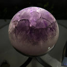 Druzy Amethyst Sphere on a Metal Stand, 3.8 lbs & 9" Tall #5630-0059 - Brazil GemsBrazil GemsDruzy Amethyst Sphere on a Metal Stand, 3.8 lbs & 9" Tall #5630-0059Spheres5630-0059
