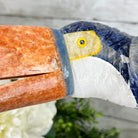 Extra Large Hand-Carved Sodalite Toucan Bird w/ Amethyst Cluster Base #3006-SOTAM-002 - Brazil GemsBrazil GemsExtra Large Hand-Carved Sodalite Toucan Bird w/ Amethyst Cluster Base #3006-SOTAM-002Crystal Birds3006-SOTAM-002