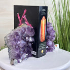 Extra Plus Quality Amethyst Bookends, 11.8 lbs & 6.2" Tall #5151AM - 065 - Brazil GemsBrazil GemsExtra Plus Quality Amethyst Bookends, 11.8 lbs & 6.2" Tall #5151AM - 065Bookends5151AM - 065