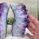 Extra Plus Quality Amethyst Bookends, 12.1 lbs & 6.3" Tall #5151AM - 066 - Brazil GemsBrazil GemsExtra Plus Quality Amethyst Bookends, 12.1 lbs & 6.3" Tall #5151AM - 066Bookends5151AM - 066