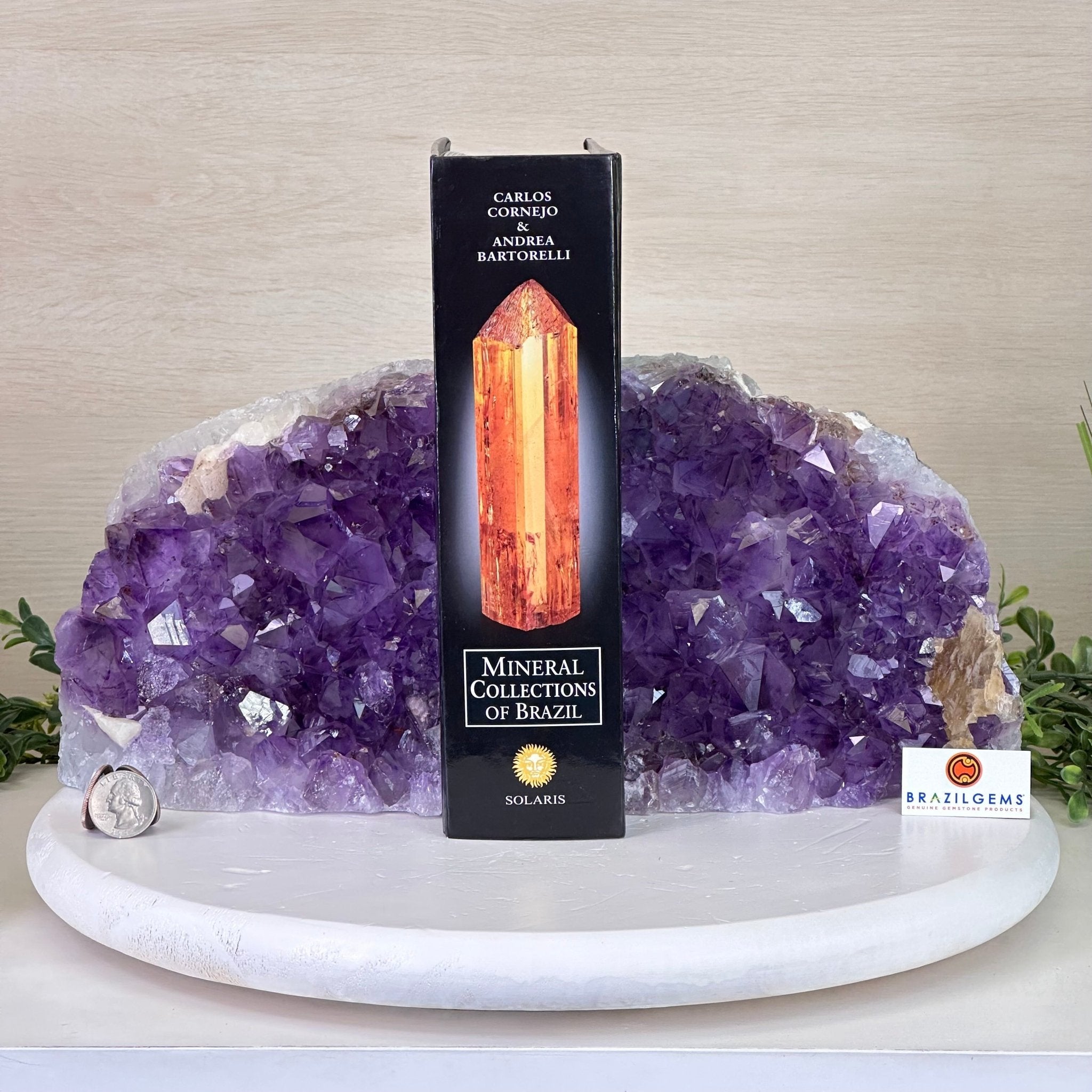 Extra Plus Quality Amethyst Bookends, 12.1 lbs & 6.3" Tall #5151AM - 066 - Brazil GemsBrazil GemsExtra Plus Quality Amethyst Bookends, 12.1 lbs & 6.3" Tall #5151AM - 066Bookends5151AM - 066