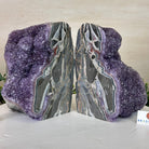 Extra Plus Quality Amethyst Bookends, 12.8 lbs & 7.2" Tall #5151AM - 092 - Brazil GemsBrazil GemsExtra Plus Quality Amethyst Bookends, 12.8 lbs & 7.2" Tall #5151AM - 092Bookends5151AM - 092