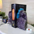 Extra Plus Quality Amethyst Bookends, 12.8 lbs & 7.2" Tall #5151AM - 092 - Brazil GemsBrazil GemsExtra Plus Quality Amethyst Bookends, 12.8 lbs & 7.2" Tall #5151AM - 092Bookends5151AM - 092