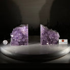 Extra Plus Quality Amethyst Bookends, 5.1 lbs & 4.1" Tall #5151AM - 067 - Brazil GemsBrazil GemsExtra Plus Quality Amethyst Bookends, 5.1 lbs & 4.1" Tall #5151AM - 067Bookends5151AM - 067