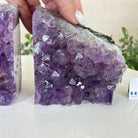 Extra Plus Quality Amethyst Bookends, 5.1 lbs & 4.1" Tall #5151AM - 067 - Brazil GemsBrazil GemsExtra Plus Quality Amethyst Bookends, 5.1 lbs & 4.1" Tall #5151AM - 067Bookends5151AM - 067