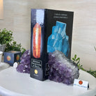 Extra Plus Quality Amethyst Bookends, 5.1 lbs & 4.1" Tall #5151AM - 067 - Brazil GemsBrazil GemsExtra Plus Quality Amethyst Bookends, 5.1 lbs & 4.1" Tall #5151AM - 067Bookends5151AM - 067