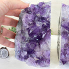 Extra Plus Quality Amethyst Bookends, 7.3 lbs & 5.2" Tall #5151AM - 069 - Brazil GemsBrazil GemsExtra Plus Quality Amethyst Bookends, 7.3 lbs & 5.2" Tall #5151AM - 069Bookends5151AM - 069