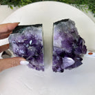 Extra Plus Quality Amethyst Bookends, 7.3 lbs & 5.2" Tall #5151AM - 069 - Brazil GemsBrazil GemsExtra Plus Quality Amethyst Bookends, 7.3 lbs & 5.2" Tall #5151AM - 069Bookends5151AM - 069