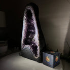 Extra Plus Quality Amethyst Cathedral, 11.8 lbs & 13.3" Tall #5601 - 1439 - Brazil GemsBrazil GemsExtra Plus Quality Amethyst Cathedral, 11.8 lbs & 13.3" Tall #5601 - 1439Cathedrals5601 - 1439