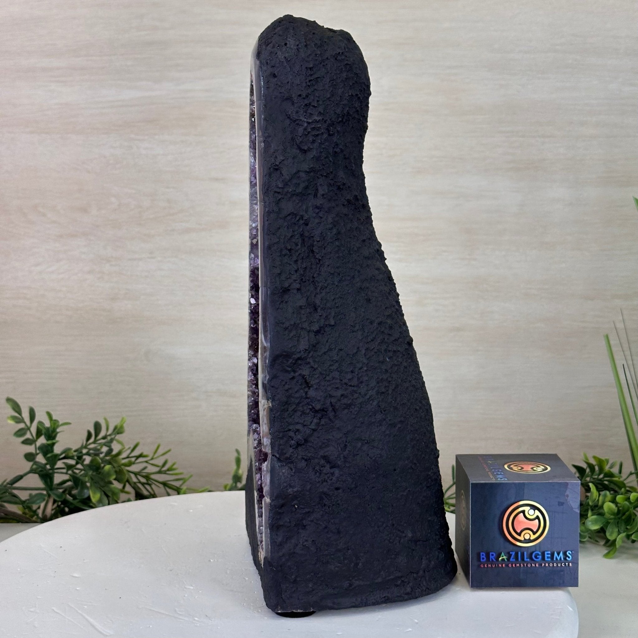 Extra Plus Quality Amethyst Cathedral, 11.8 lbs & 13.3" Tall #5601 - 1439 - Brazil GemsBrazil GemsExtra Plus Quality Amethyst Cathedral, 11.8 lbs & 13.3" Tall #5601 - 1439Cathedrals5601 - 1439