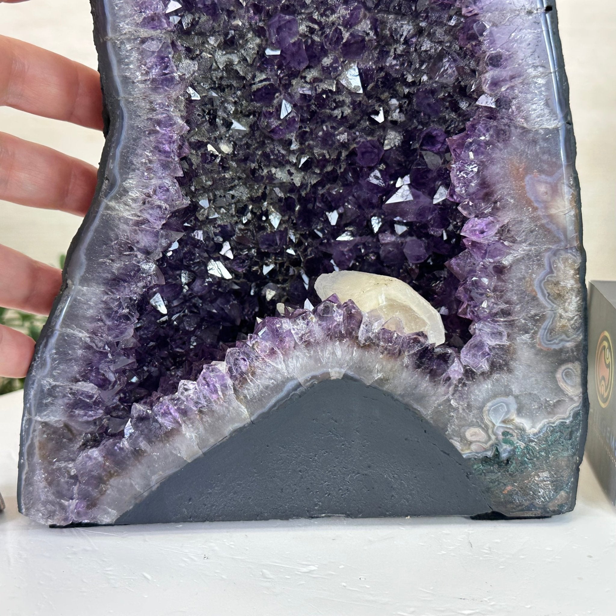 Extra Plus Quality Amethyst Cathedral, 12 lbs & 11" Tall #5601 - 1440 - Brazil GemsBrazil GemsExtra Plus Quality Amethyst Cathedral, 12 lbs & 11" Tall #5601 - 1440Cathedrals5601 - 1440