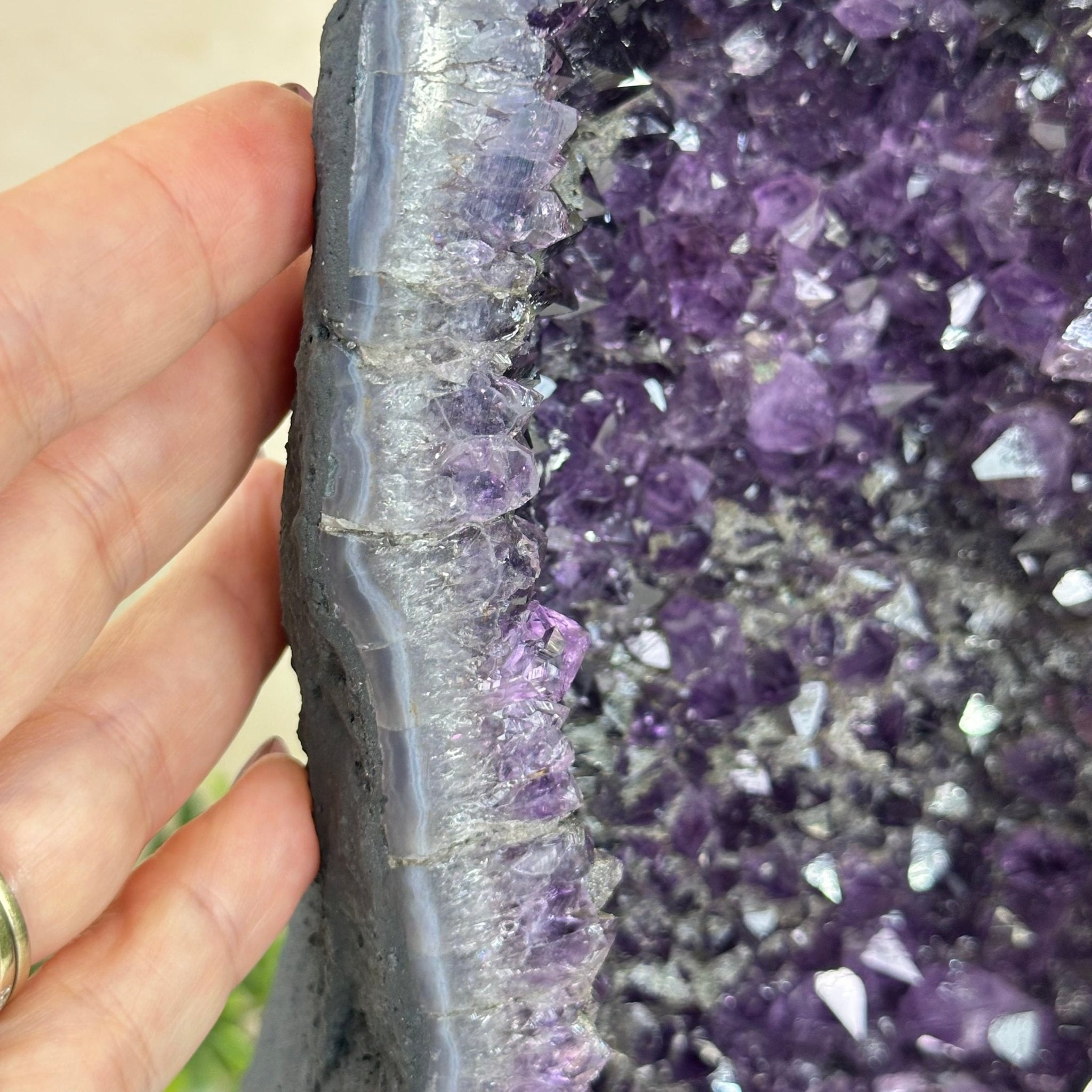 Extra Plus Quality Amethyst Cathedral, 12 lbs & 11" Tall #5601 - 1440 - Brazil GemsBrazil GemsExtra Plus Quality Amethyst Cathedral, 12 lbs & 11" Tall #5601 - 1440Cathedrals5601 - 1440