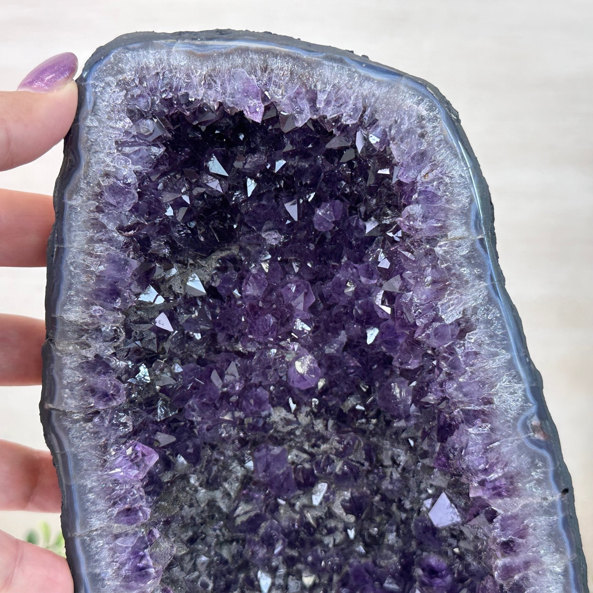 Extra Plus Quality Amethyst Cathedral, 12 lbs & 11" Tall #5601 - 1440 - Brazil GemsBrazil GemsExtra Plus Quality Amethyst Cathedral, 12 lbs & 11" Tall #5601 - 1440Cathedrals5601 - 1440