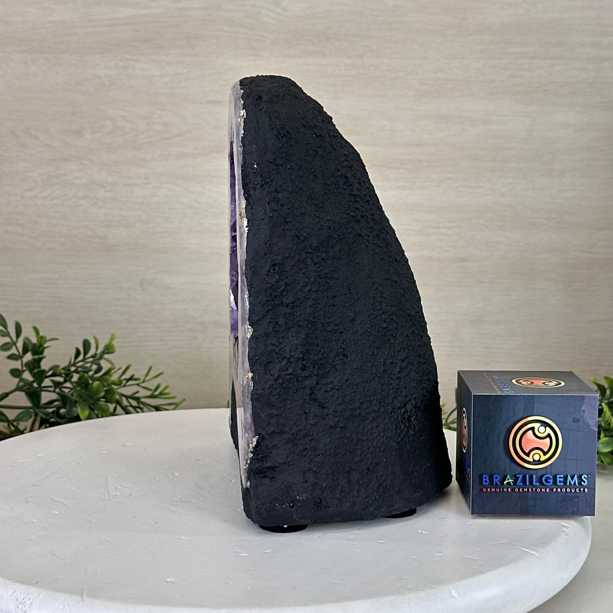 Extra Plus Quality Amethyst Cathedral, 12.9 lbs & 9.1" Tall #5601 - 1441 - Brazil GemsBrazil GemsExtra Plus Quality Amethyst Cathedral, 12.9 lbs & 9.1" Tall #5601 - 1441Cathedrals5601 - 1441