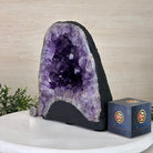 Extra Plus Quality Amethyst Cathedral, 12.9 lbs & 9.1" Tall #5601 - 1441 - Brazil GemsBrazil GemsExtra Plus Quality Amethyst Cathedral, 12.9 lbs & 9.1" Tall #5601 - 1441Cathedrals5601 - 1441