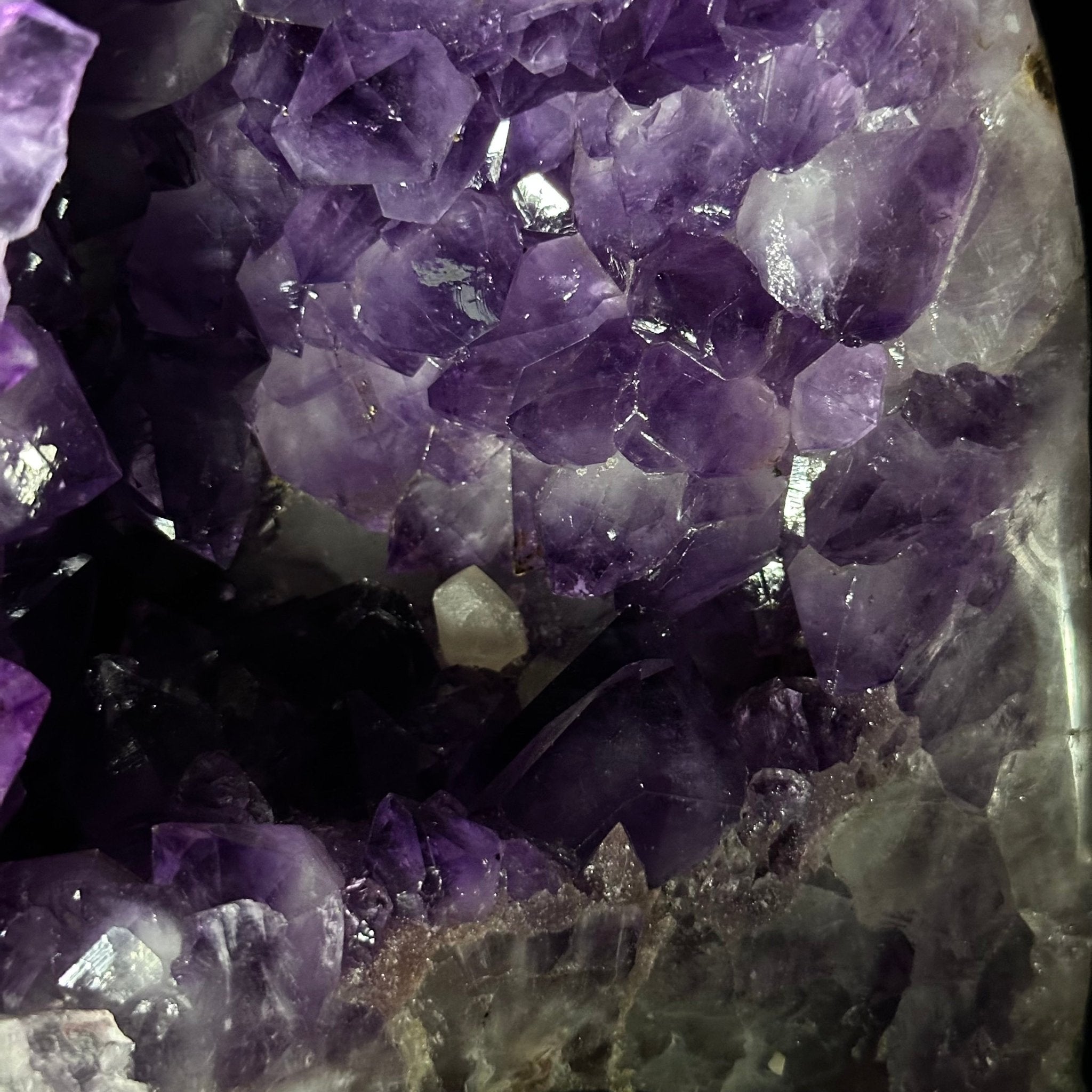 Extra Plus Quality Amethyst Cathedral, 12.9 lbs & 9.1" Tall #5601 - 1441 - Brazil GemsBrazil GemsExtra Plus Quality Amethyst Cathedral, 12.9 lbs & 9.1" Tall #5601 - 1441Cathedrals5601 - 1441