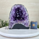 Extra Plus Quality Amethyst Cathedral, 12.9 lbs & 9.1" Tall #5601 - 1441 - Brazil GemsBrazil GemsExtra Plus Quality Amethyst Cathedral, 12.9 lbs & 9.1" Tall #5601 - 1441Cathedrals5601 - 1441