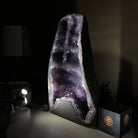 Extra Plus Quality Amethyst Cathedral, 13.7 lbs & 12.8" Tall #5601 - 1443 - Brazil GemsBrazil GemsExtra Plus Quality Amethyst Cathedral, 13.7 lbs & 12.8" Tall #5601 - 1443Cathedrals5601 - 1443