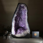 Extra Plus Quality Amethyst Cathedral, 15.1 lbs & 12.7" Tall #5601 - 1445 - Brazil GemsBrazil GemsExtra Plus Quality Amethyst Cathedral, 15.1 lbs & 12.7" Tall #5601 - 1445Cathedrals5601 - 1445