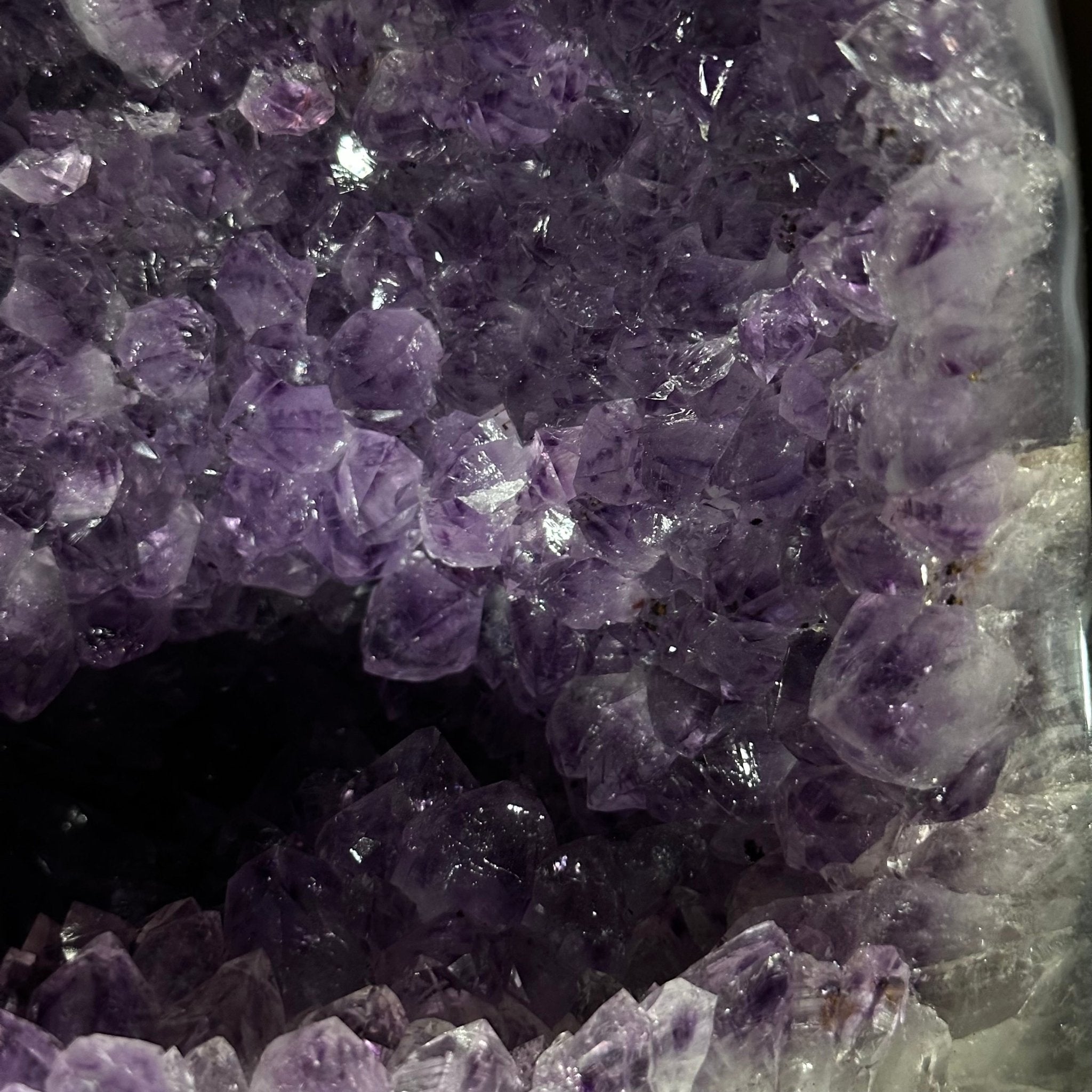 Extra Plus Quality Amethyst Cathedral, 15.5 lbs & 9" Tall #5601 - 1446 - Brazil GemsBrazil GemsExtra Plus Quality Amethyst Cathedral, 15.5 lbs & 9" Tall #5601 - 1446Cathedrals5601 - 1446