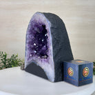 Extra Plus Quality Amethyst Cathedral, 15.5 lbs & 9" Tall #5601 - 1446 - Brazil GemsBrazil GemsExtra Plus Quality Amethyst Cathedral, 15.5 lbs & 9" Tall #5601 - 1446Cathedrals5601 - 1446