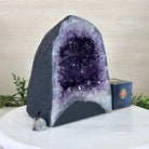 Extra Plus Quality Amethyst Cathedral, 15.5 lbs & 9" Tall #5601 - 1446 - Brazil GemsBrazil GemsExtra Plus Quality Amethyst Cathedral, 15.5 lbs & 9" Tall #5601 - 1446Cathedrals5601 - 1446