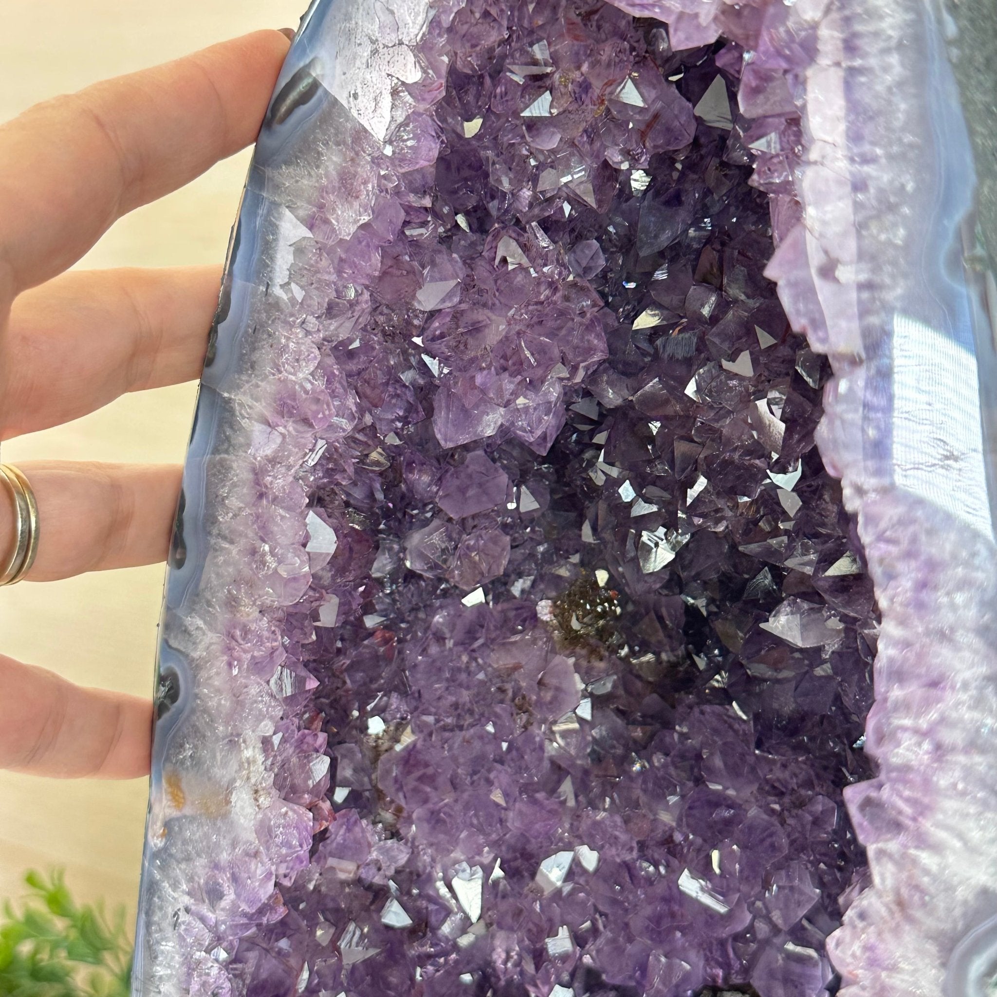 Extra Plus Quality Amethyst Cathedral, 23.1 lbs & 15" Tall #5601 - 1451 - Brazil GemsBrazil GemsExtra Plus Quality Amethyst Cathedral, 23.1 lbs & 15" Tall #5601 - 1451Cathedrals5601 - 1451