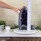 Extra Plus Quality Amethyst Cathedral, 23.1 lbs & 15" Tall #5601 - 1451 - Brazil GemsBrazil GemsExtra Plus Quality Amethyst Cathedral, 23.1 lbs & 15" Tall #5601 - 1451Cathedrals5601 - 1451