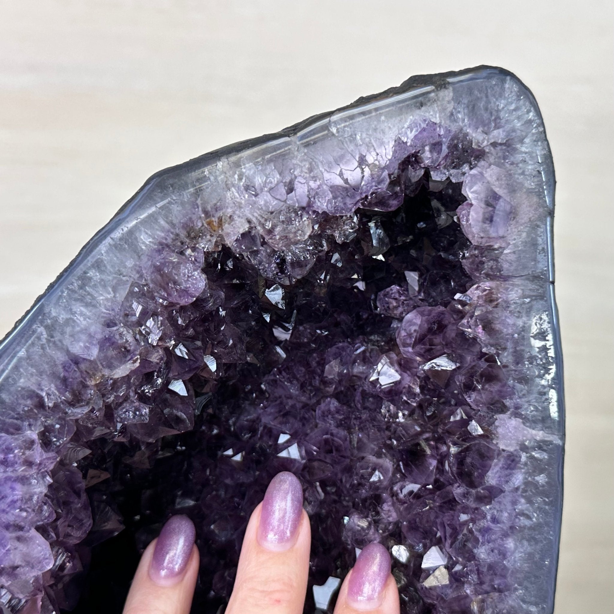 Extra Plus Quality Amethyst Cathedral, 26.3 lbs & 15.5" Tall #5601 - 1454 - Brazil GemsBrazil GemsExtra Plus Quality Amethyst Cathedral, 26.3 lbs & 15.5" Tall #5601 - 1454Cathedrals5601 - 1454