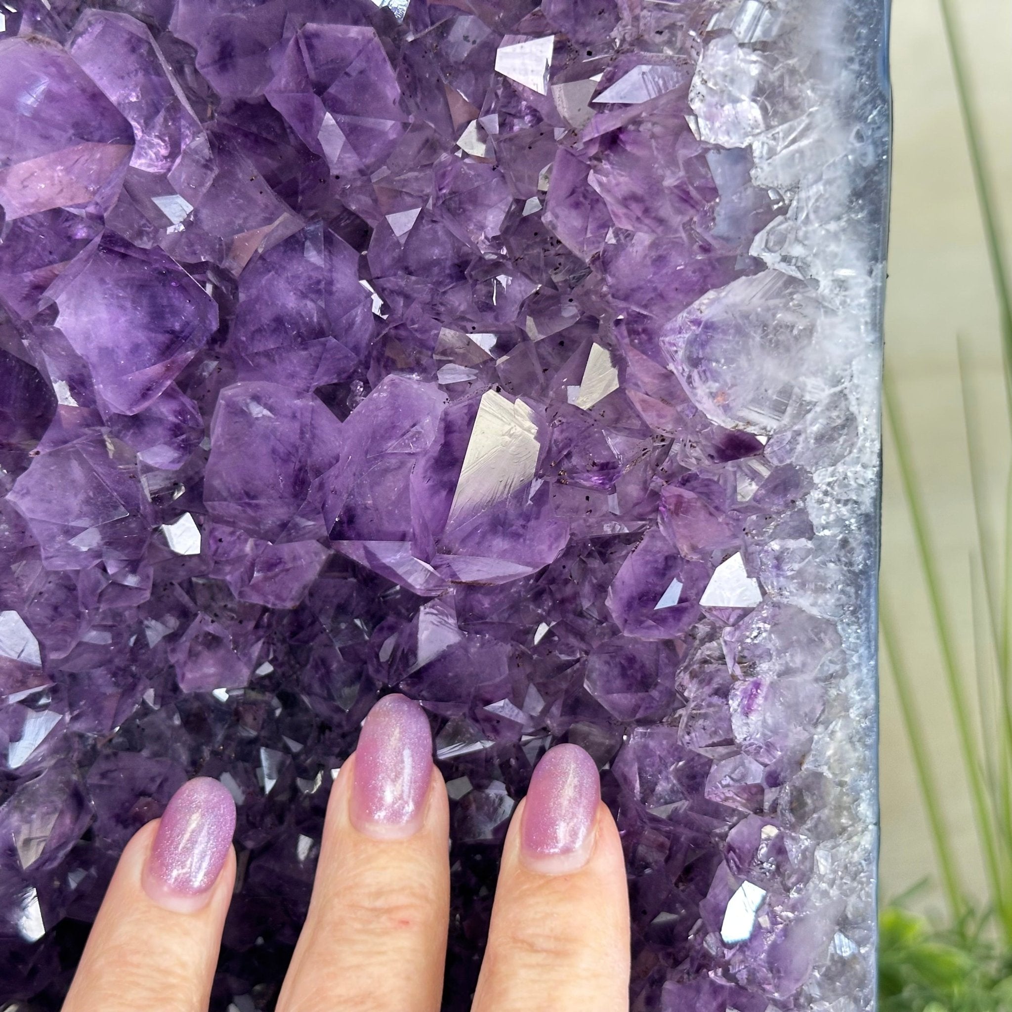 Extra Plus Quality Amethyst Cathedral, 27.1 lbs & 15.6" Tall #5601 - 1455 - Brazil GemsBrazil GemsExtra Plus Quality Amethyst Cathedral, 27.1 lbs & 15.6" Tall #5601 - 1455Cathedrals5601 - 1455