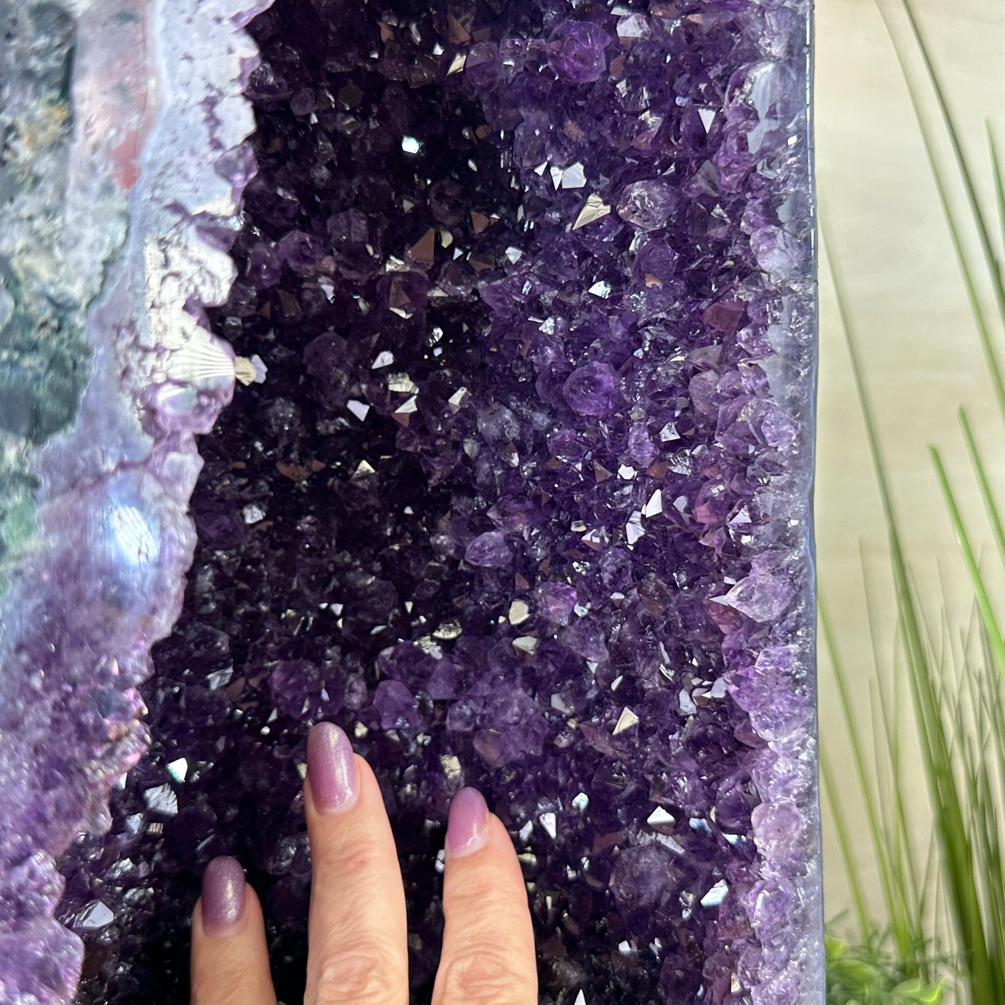 Extra Plus Quality Amethyst Cathedral, 29.6 lbs & 25.4" Tall #5601 - 1457 - Brazil GemsBrazil GemsExtra Plus Quality Amethyst Cathedral, 29.6 lbs & 25.4" Tall #5601 - 1457Cathedrals5601 - 1457