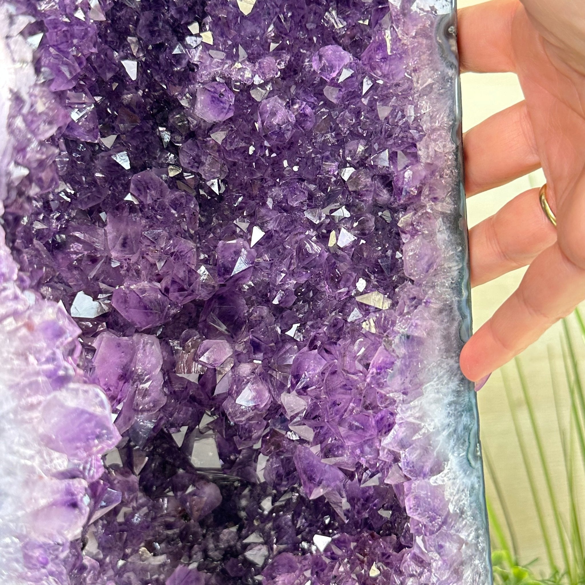 Extra Plus Quality Amethyst Cathedral, 30 lbs & 22.4" Tall #5601 - 1458 - Brazil GemsBrazil GemsExtra Plus Quality Amethyst Cathedral, 30 lbs & 22.4" Tall #5601 - 1458Cathedrals5601 - 1458