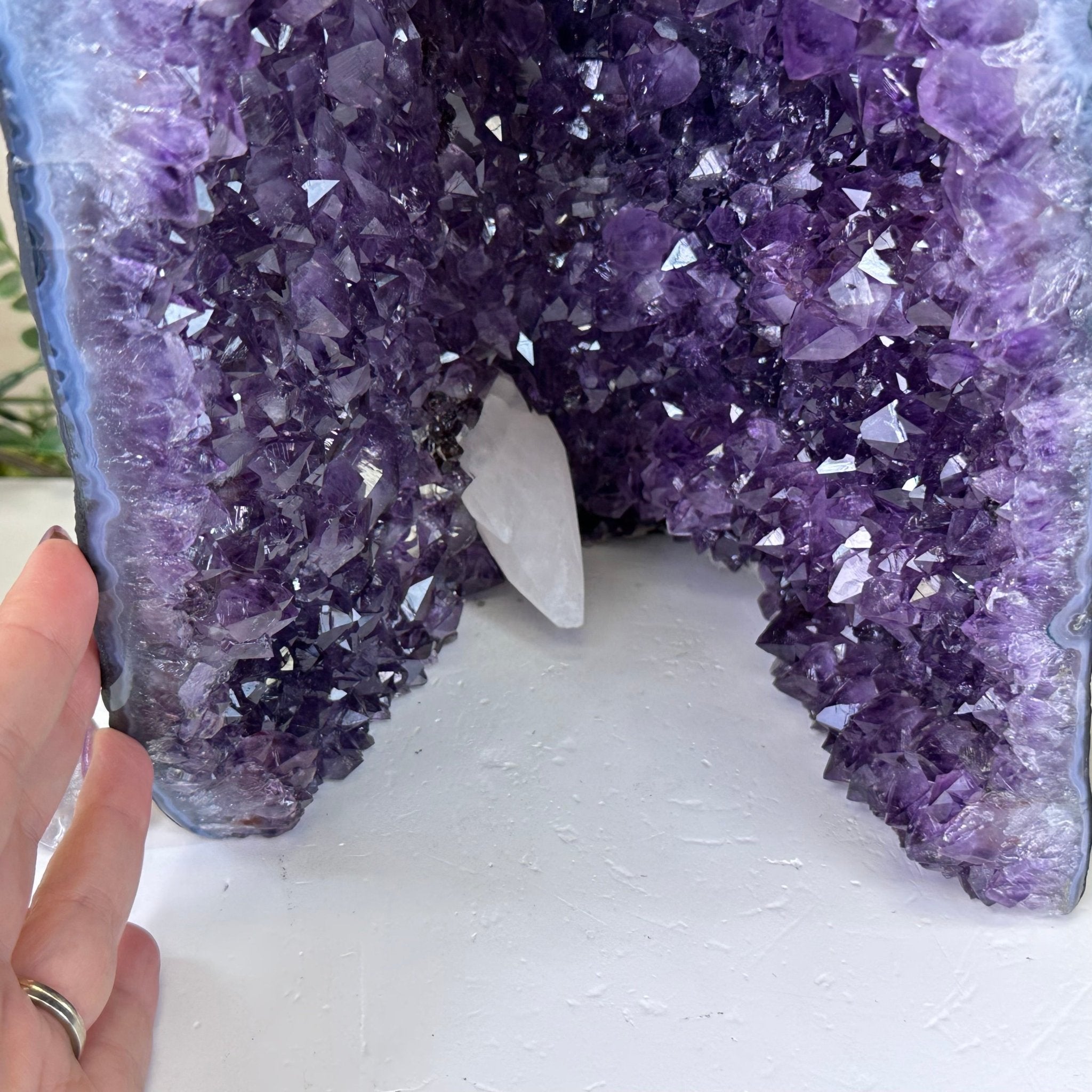 Extra Plus Quality Amethyst Cathedral, 30 lbs & 22.4" Tall #5601 - 1458 - Brazil GemsBrazil GemsExtra Plus Quality Amethyst Cathedral, 30 lbs & 22.4" Tall #5601 - 1458Cathedrals5601 - 1458