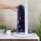 Extra Plus Quality Amethyst Cathedral, 30.7 lbs & 21.4" Tall #5601 - 1459 - Brazil GemsBrazil GemsExtra Plus Quality Amethyst Cathedral, 30.7 lbs & 21.4" Tall #5601 - 1459Cathedrals5601 - 1459