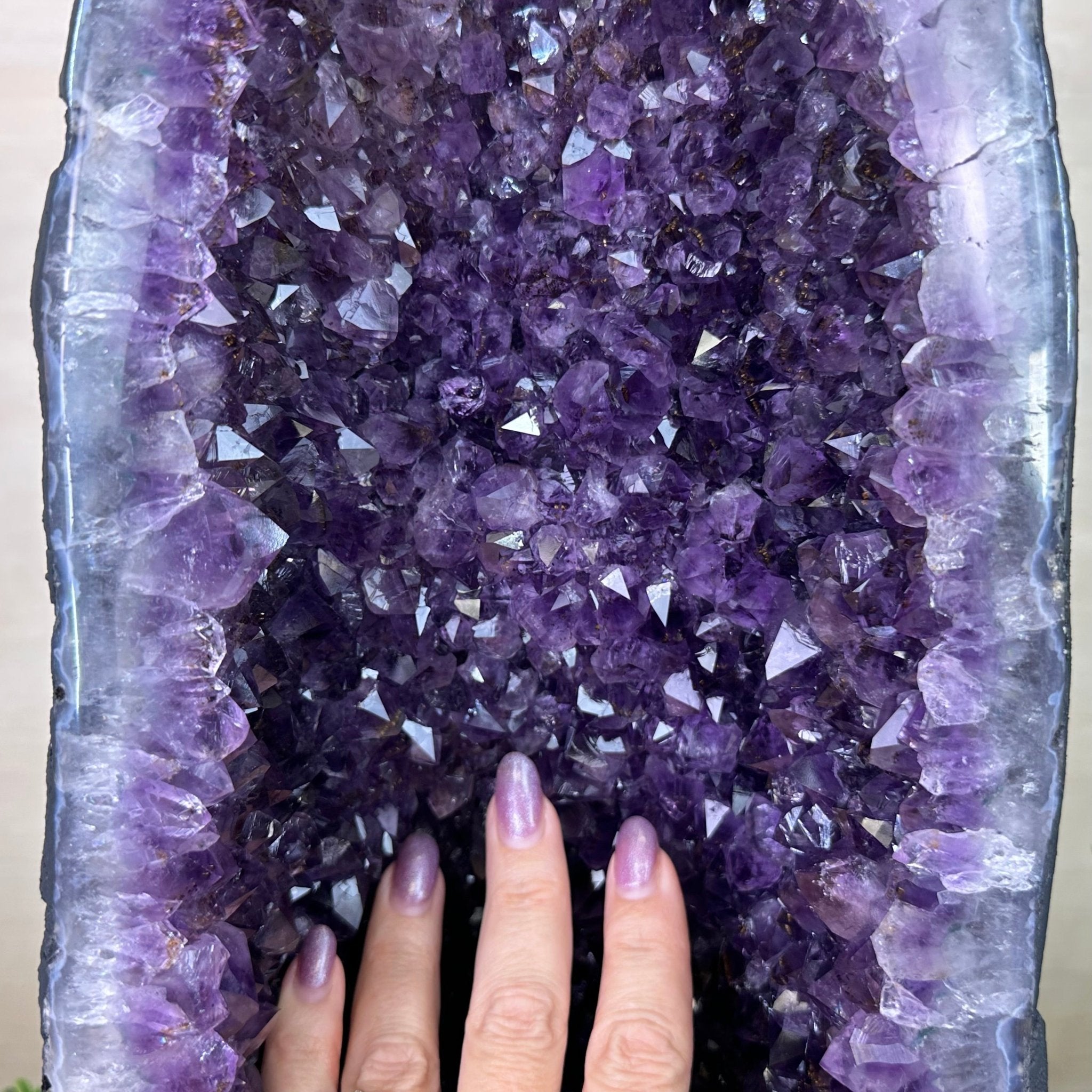 Extra Plus Quality Amethyst Cathedral, 36.3 lbs & 20.4" Tall #5601 - 1462 - Brazil GemsBrazil GemsExtra Plus Quality Amethyst Cathedral, 36.3 lbs & 20.4" Tall #5601 - 1462Cathedrals5601 - 1462