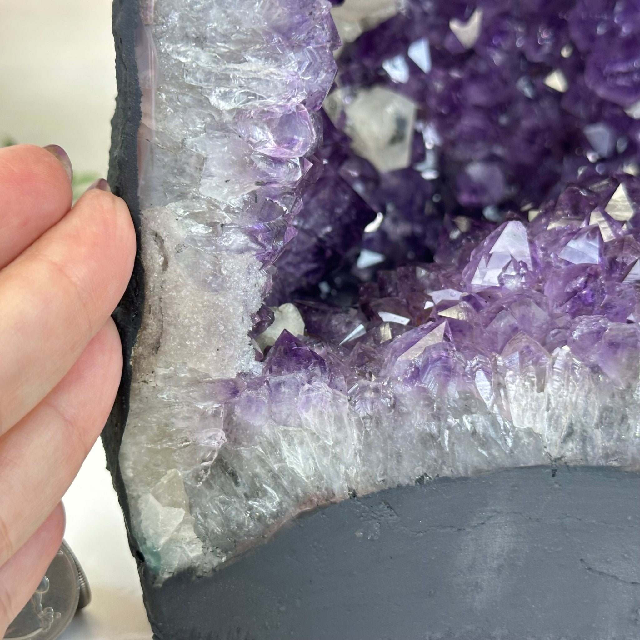 Extra Plus Quality Amethyst Cathedral, 38.9 lbs & 17.6" Tall #5601 - 1464 - Brazil GemsBrazil GemsExtra Plus Quality Amethyst Cathedral, 38.9 lbs & 17.6" Tall #5601 - 1464Cathedrals5601 - 1464