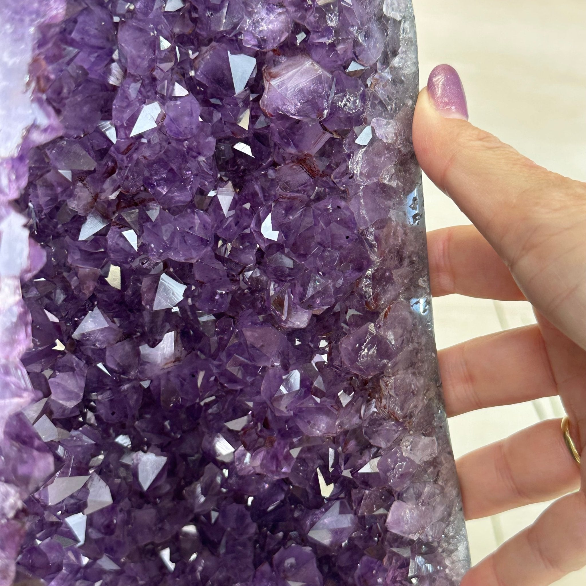 Extra Plus Quality Amethyst Cathedral, 44.5 lbs & 24.1" Tall #5601 - 1465 - Brazil GemsBrazil GemsExtra Plus Quality Amethyst Cathedral, 44.5 lbs & 24.1" Tall #5601 - 1465Cathedrals5601 - 1465